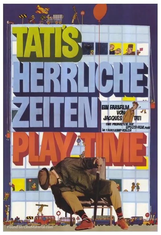 PlayTime - German Movie Poster