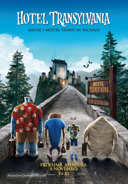 Hotel Transylvania - Italian Movie Poster