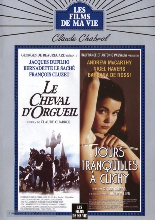 Jours tranquilles &agrave; Clichy - French DVD movie cover