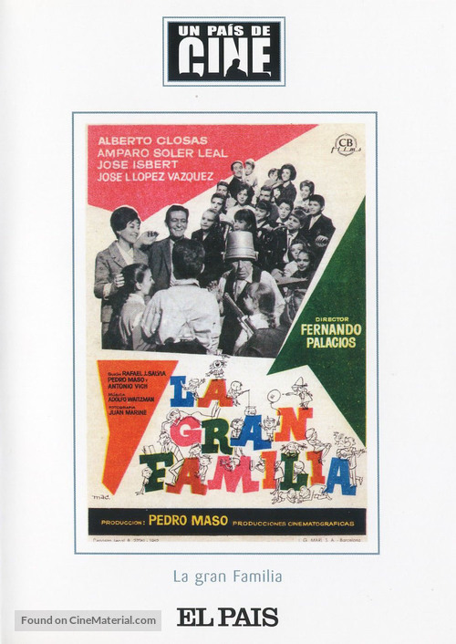 La gran familia - Spanish Movie Cover