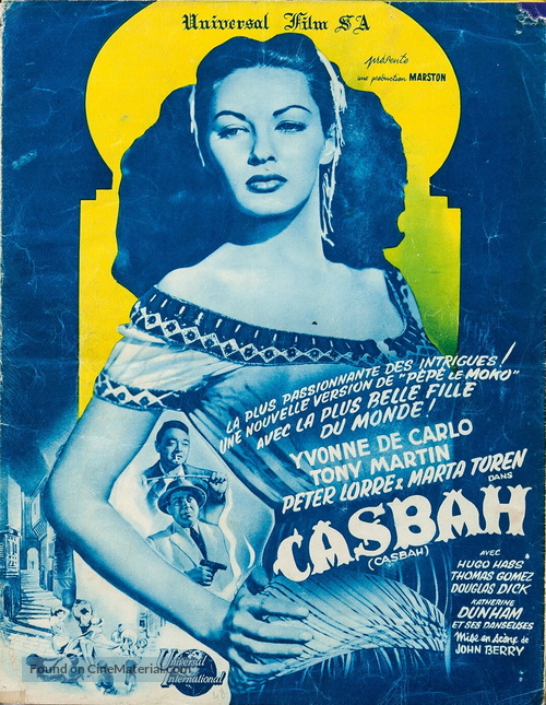 Casbah - French poster