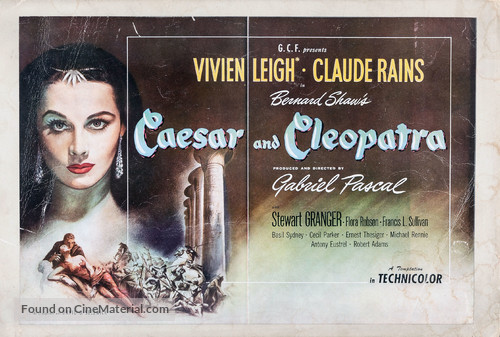 Caesar and Cleopatra - poster