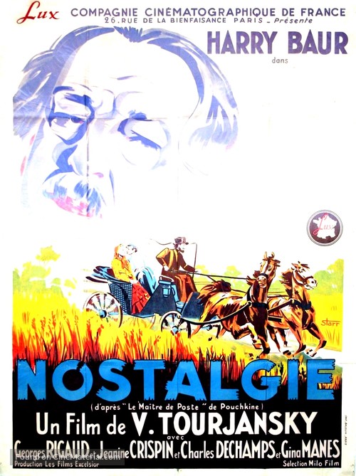 Nostalgie - French Movie Poster