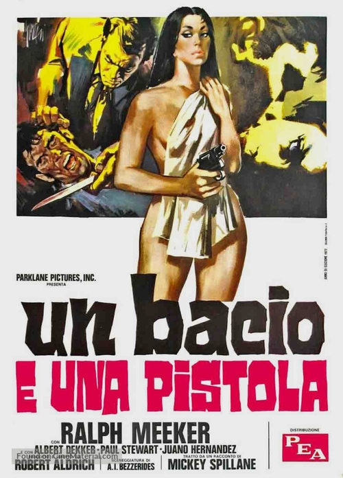 Kiss Me Deadly - Italian Movie Poster