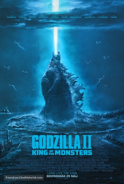 Godzilla: King of the Monsters - Swedish Movie Poster
