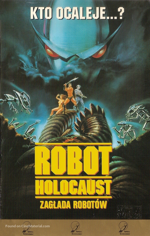 Robot Holocaust - Polish VHS movie cover