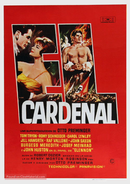 The Cardinal - Spanish Movie Poster