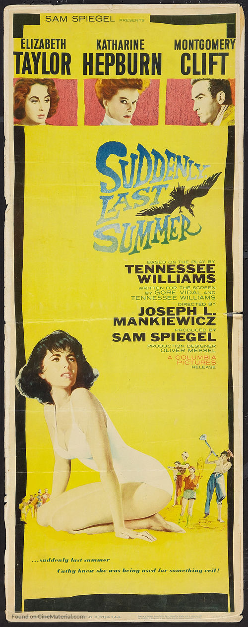 Suddenly, Last Summer - Movie Poster