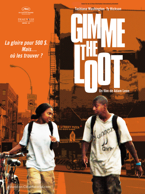 Gimme the Loot - French Movie Poster