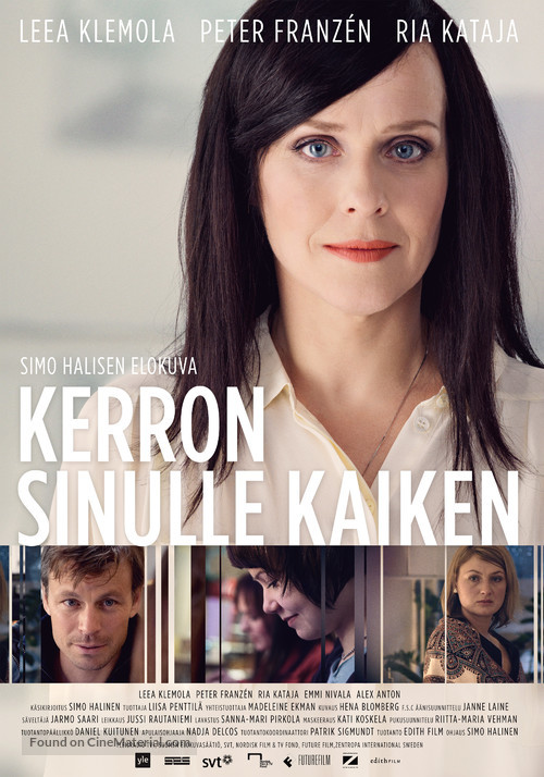 Kerron sinulle kaiken - Finnish Movie Poster