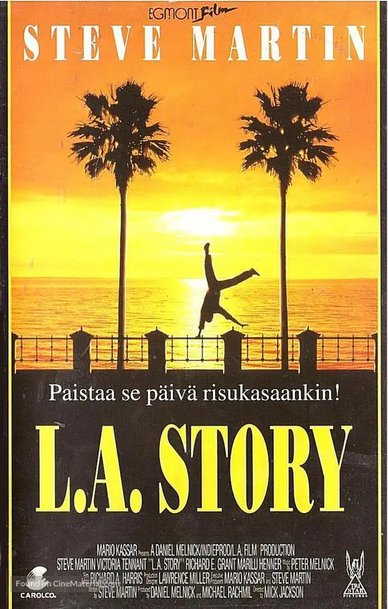 L.A. Story - Finnish VHS movie cover