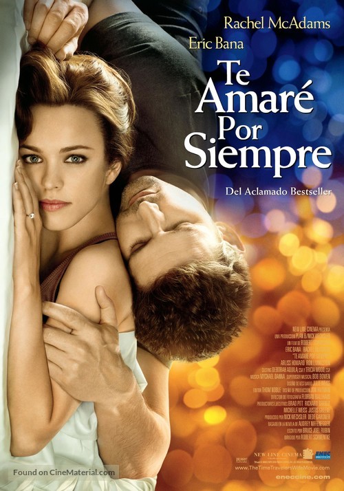 The Time Traveler&#039;s Wife - Uruguayan Movie Poster