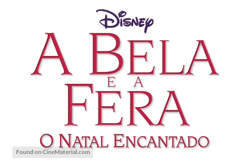 Beauty and the Beast: The Enchanted Christmas - Brazilian Logo