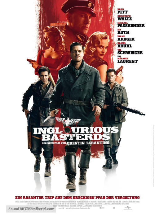 Inglourious Basterds - German Movie Poster