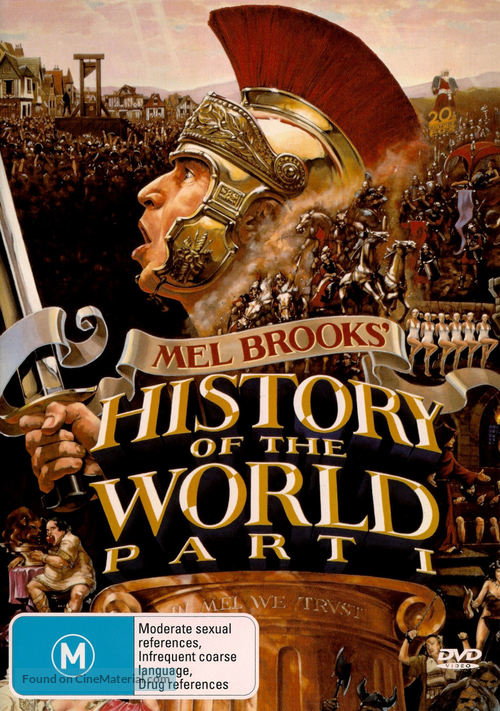 History of the World: Part I - Australian DVD movie cover