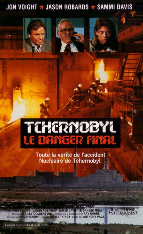 Chernobyl: The Final Warning - French VHS movie cover