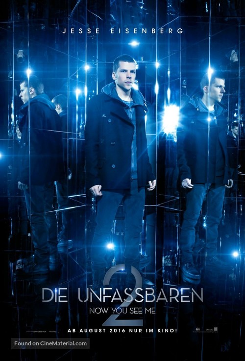 Now You See Me 2 - German Movie Poster