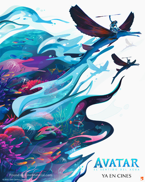 Avatar: The Way of Water - Spanish Movie Poster