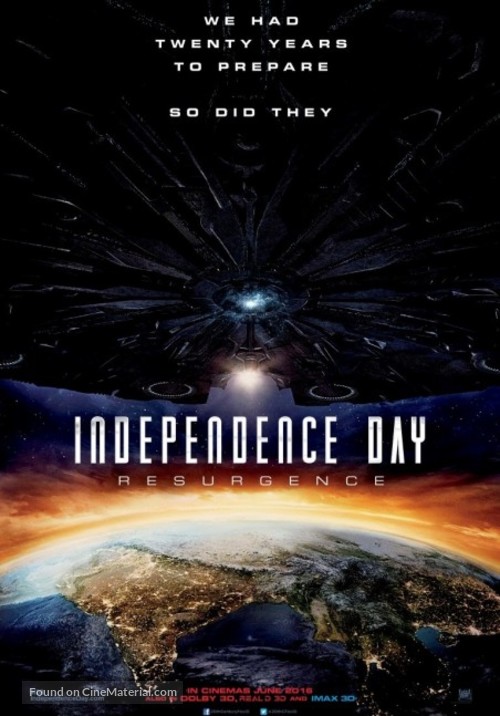 Independence Day: Resurgence - Indonesian Movie Poster