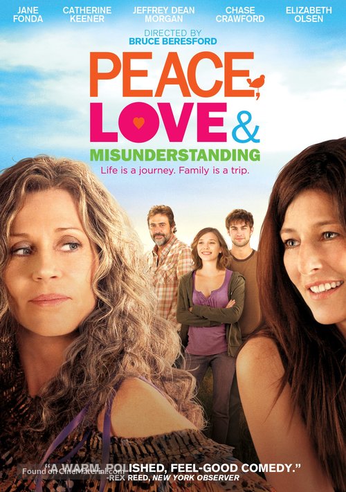 Peace, Love, &amp; Misunderstanding - DVD movie cover