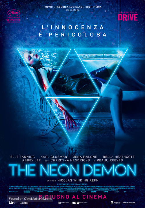 The Neon Demon - Italian Movie Poster