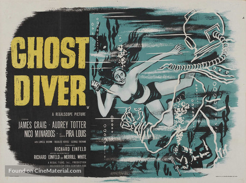 Ghost Diver - British Movie Poster