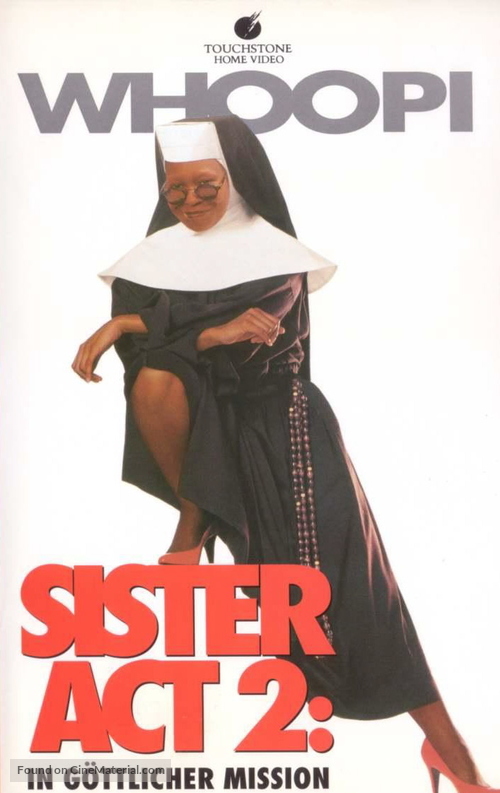 Sister Act 2: Back in the Habit - German VHS movie cover