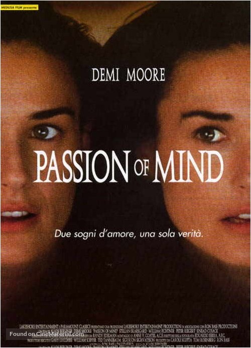 Passion of Mind - Italian Movie Poster