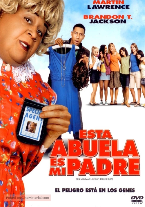 Big Mommas: Like Father, Like Son - Mexican DVD movie cover