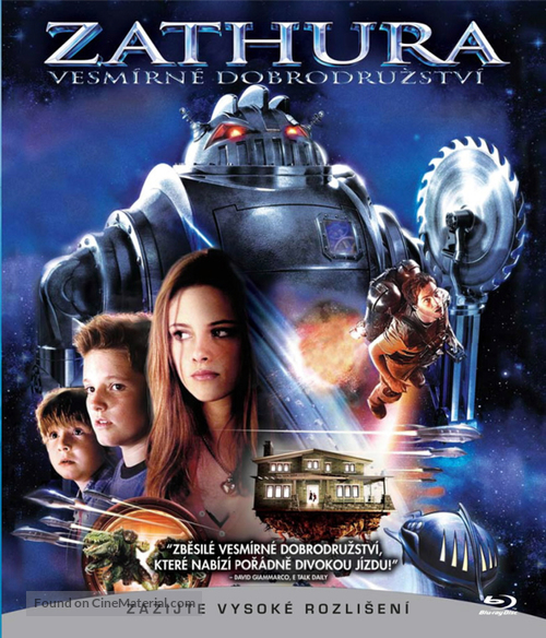 Zathura: A Space Adventure - Czech Blu-Ray movie cover