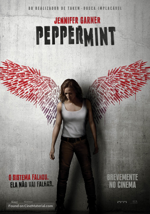 Peppermint - Portuguese Movie Poster