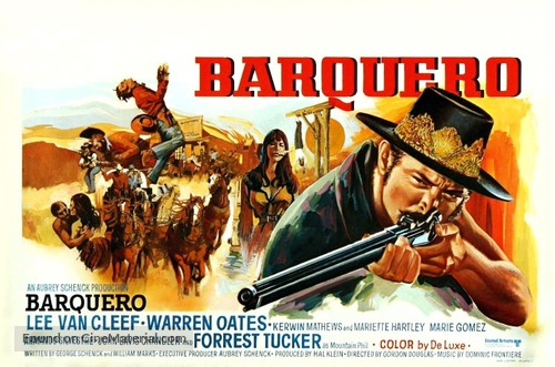 Barquero - Belgian Movie Poster