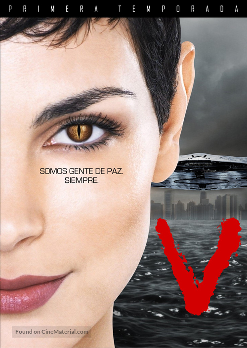 &quot;V&quot; - Spanish DVD movie cover