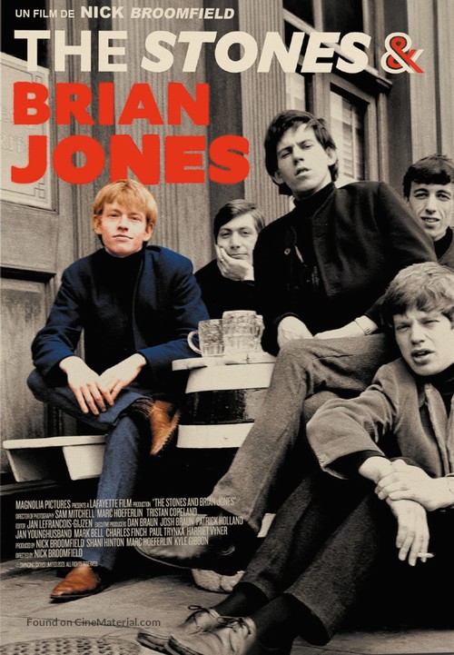 The Stones and Brian Jones - French DVD movie cover