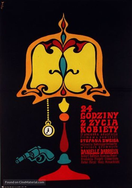 24 heures de la vie d&#039;une femme - Polish Movie Poster