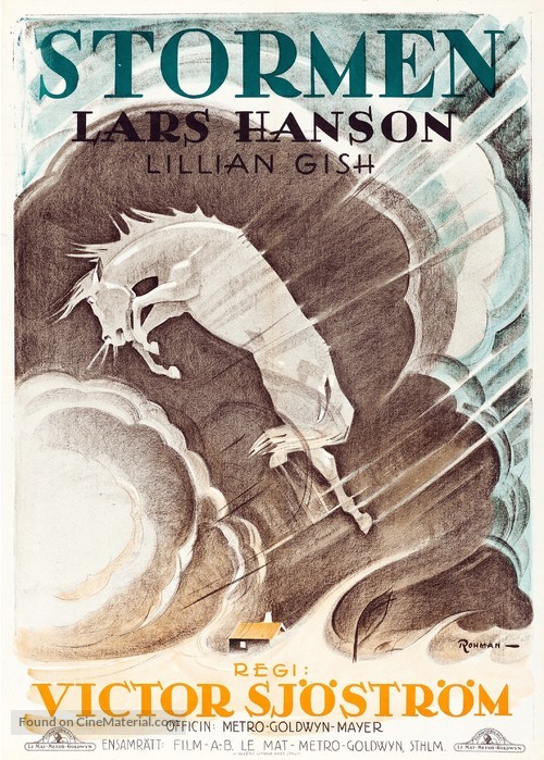 The Wind - Swedish Movie Poster