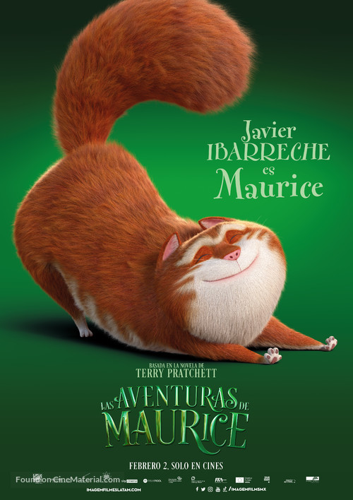 The Amazing Maurice - Mexican Movie Poster