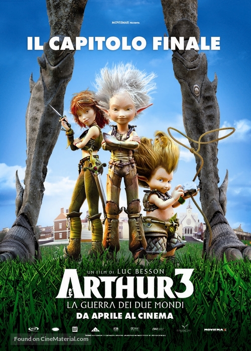 Arthur et la guerre des deux mondes - Italian Movie Poster