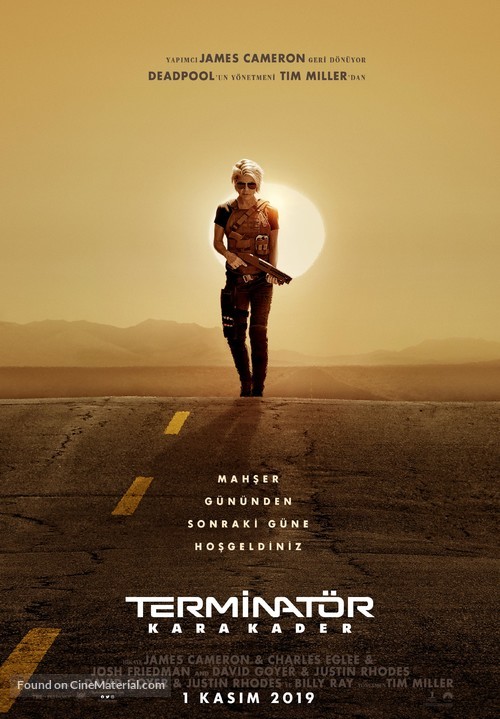 Terminator: Dark Fate - Turkish Movie Poster