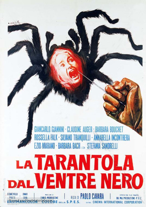Tarantola dal ventre nero, La - Italian Movie Poster