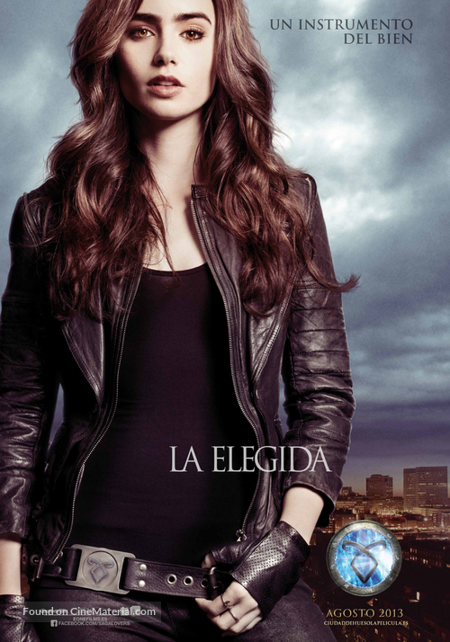 The Mortal Instruments: City of Bones - Spanish Movie Poster