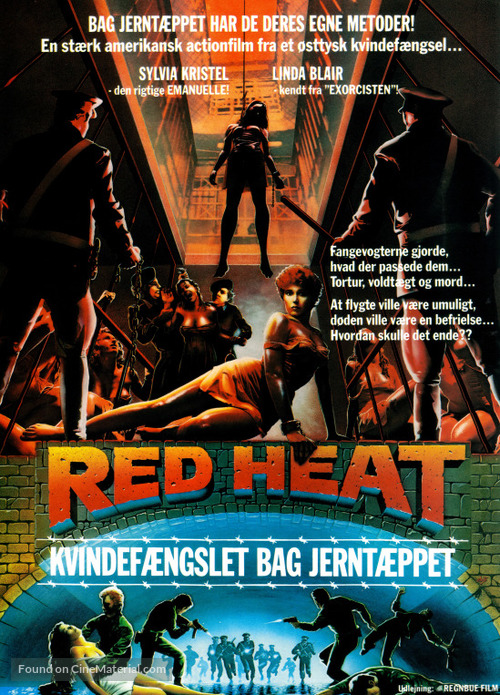 Red Heat - Danish Movie Poster
