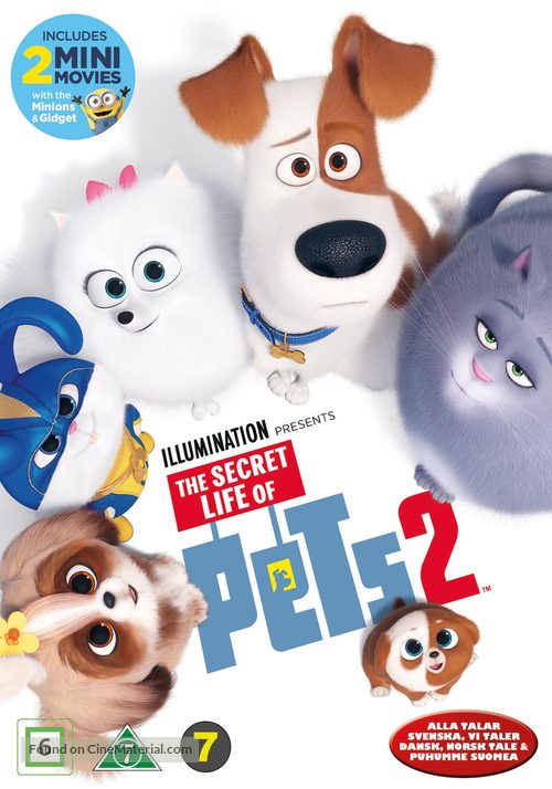 The Secret Life of Pets 2 - Danish DVD movie cover