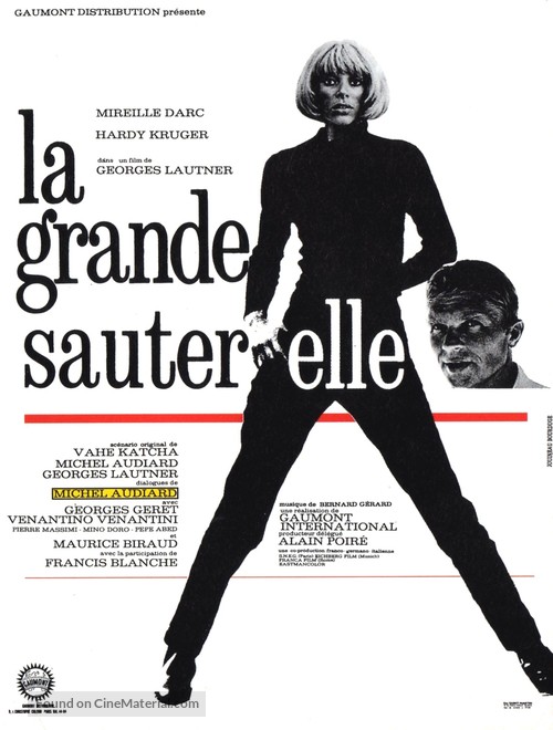 La grande sauterelle - French Movie Poster