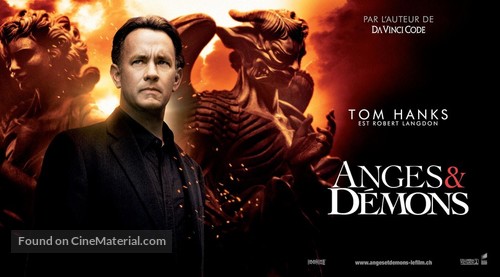 Angels &amp; Demons - Swiss Movie Poster