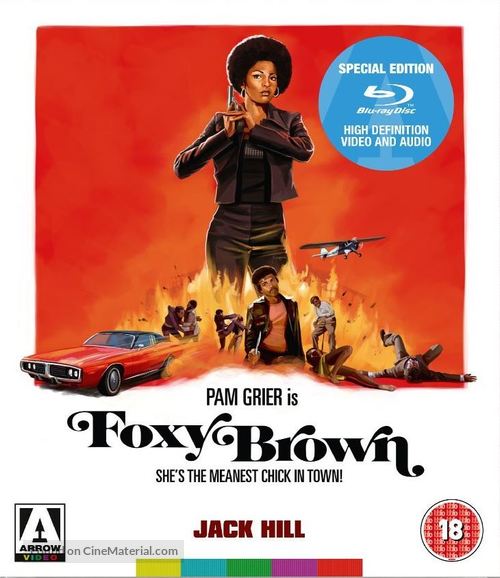 Foxy Brown - British Blu-Ray movie cover