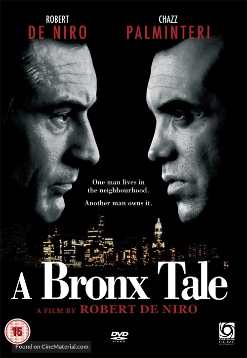 A Bronx Tale - British DVD movie cover