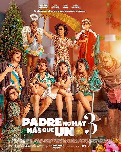 Padre no hay m&aacute;s que uno 3 - Spanish Movie Poster