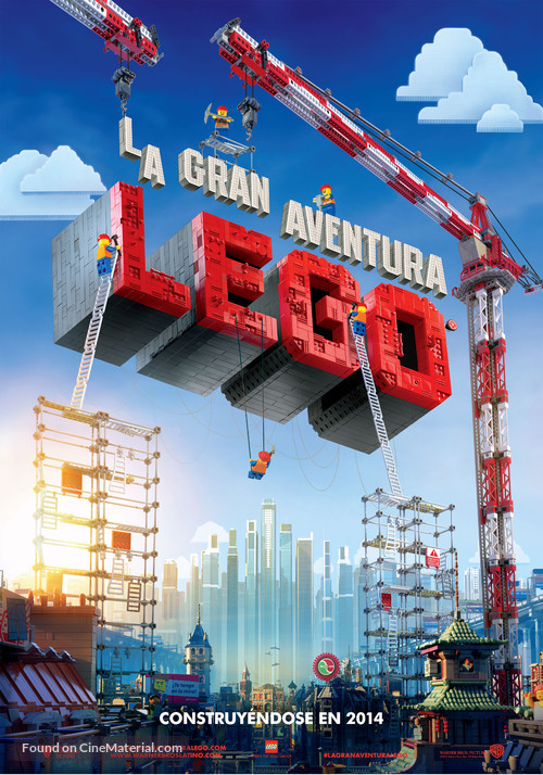 The Lego Movie - Argentinian Movie Poster