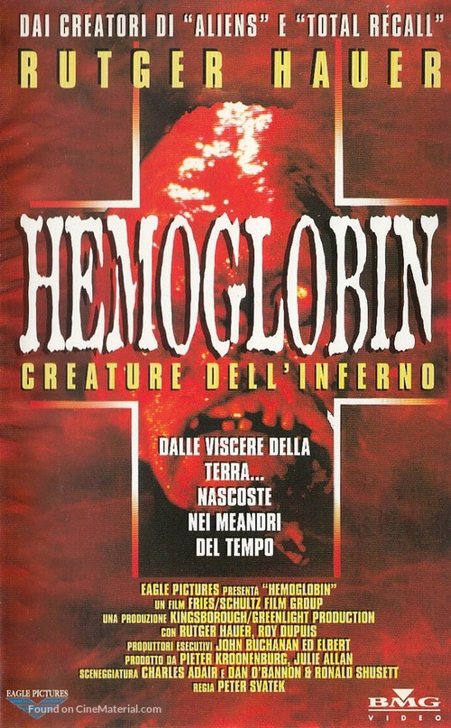 Bleeders - Italian VHS movie cover